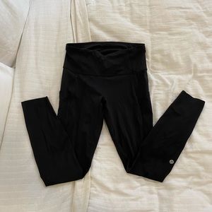 Black lululemon leggings